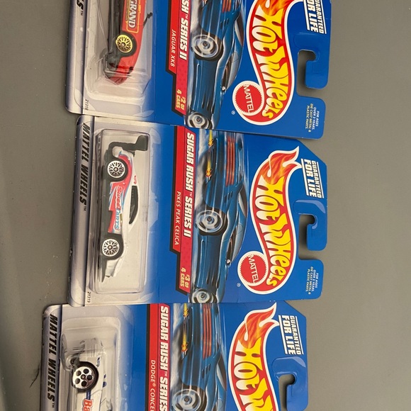 NIP set of 3 Hot Wheels Sugar Rush cars from 1998 - Picture 5 of 5